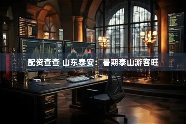 配资查查 山东泰安：暑期泰山游客旺